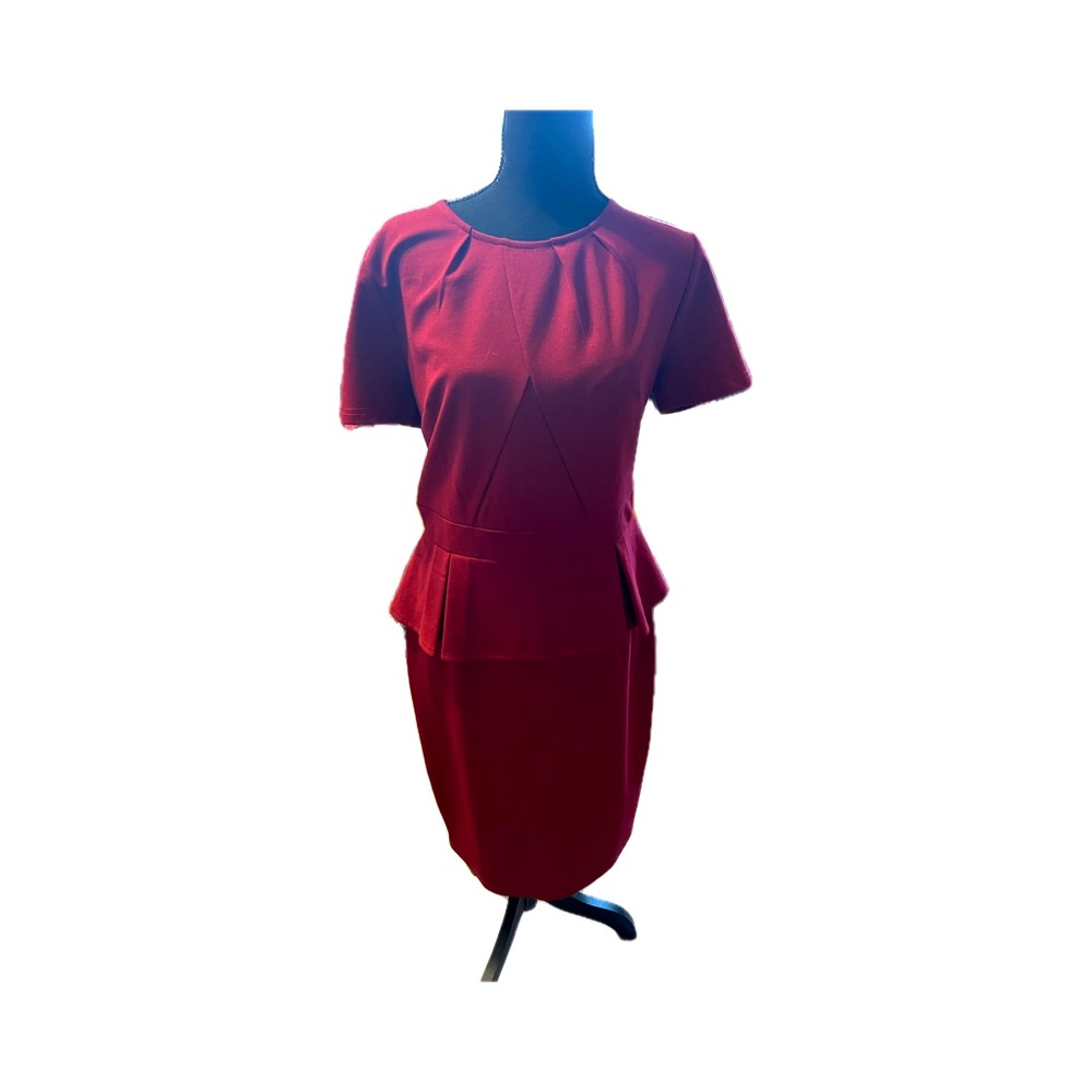 Peplum dress